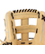 ローリングス（Rawlings）硬式用グラブ 内野手用 野球グローブ 一般 プロプリウィザード GH5FPW2CK4MG-CAM