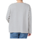 COTTON LOURD WIDE BOAT NECK BASQUE シャツ B249CLN ECRUxDEEP INDIGO