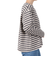 COTTON LOURD WIDE BOAT NECK BASQUE シャツ B249SMOKExWHEAT