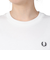 フレッドペリー（FRED PERRY）クルーネック 半袖Tシャツ G1142-100 23SS