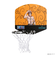 スポルディング（SPALDING）バスケット マイクロミニ ONE PIECE メラメラの実 79-084J