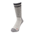 ヘルスニット（Healthknit）2本ライン ロゴ ソックス 2足組 191-3705