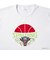 スポルディング（SPALDING）バスケットボールウェア Tシャツ ONE PIECEヒトヒトの実 ボールプリント SMT25103PWH