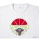 スポルディング（SPALDING）バスケットボールウェア Tシャツ ONE PIECEヒトヒトの実 ボールプリント SMT25103PWH