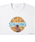 スポルディング（SPALDING）バスケットボールウェア Tシャツ ONE PIECEメラメラの実 ボールプリント SMT25102PWH
