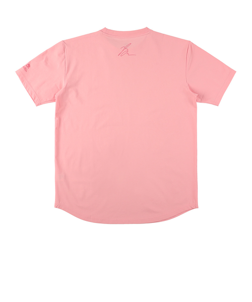 完売品　瀬川　バスケットボールウェア RS ロゴ Tシャツ Sサイズ ピンク エゴザル（EGOZARU）バスケットボールウェア RS ロゴ 半袖T