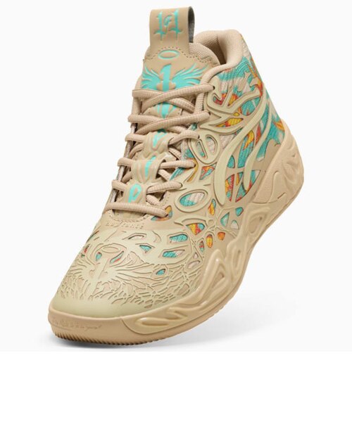 プーマ（PUMA）バスケットシューズ バッシュ MB.04 Flare ラメロボール