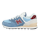 ニューバランス（new balance）スニーカー スポーツシューズ 574 ブルー U574SPR D スポーツ カジュアルシューズ