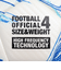 デュアリグ（DUARIG）サッカーボール 4号球 検定球 高周波 5S0002-AHBL-781IM WxBLU
