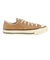 コンバース（CONVERSE）タウンシューズ オールスター エイジド AC OX BO キャメル 31315460 カジュアル スニーカー