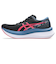 アシックス（ASICS）ランニング トレーニングシューズ マジック スピード 4 ブラック ブルー 1012B676.001