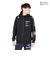 デサント（DESCENTE）SUNSCREEN 総柄グラフィック ジャージフーディー ST5SJG10M BK00