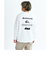 クイックシルバー（Quiksilver）PG HAND DRAWN 長袖Tシャツ 25FWQLT254002WHT