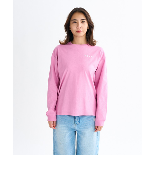 ロキシー（ROXY）HISTORICAL LOGO 長袖Tシャツ 25FWRLT254042PNK