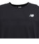 ニューバランス（new balance）テニスウェア スポーツカラーブロック 半袖Tシャツ AMT53400BK