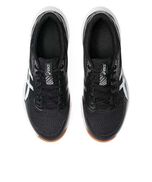 アシックスバレーシューズ アシックス】UPCOURT 4 GS 002 BLACK/FRESH ICE 21.5