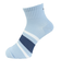 ヤックパック（YAK PAK）靴下 刺繍ライン SH ショートソックス ライトブルー 25-27センチ 34E15501Q 抗菌防臭 メッシュ おしゃれ 普段…