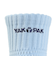 ヤックパック（YAK PAK）靴下 刺繍ライン SH ショートソックス ライトブルー 25-27センチ 34E15501Q 抗菌防臭 メッシュ おしゃれ 普段…