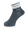 ヤックパック（YAK PAK）靴下 TOPライン SH ショートソックス 25-27センチ チャコールグレー 34E15503G  抗菌防臭 メッシュ おしゃ…