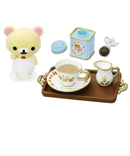 リラックマ　ブリティッシュティータイム　フィギュアセット 食玩王国オフィシャルウェブサイト リラックマ 憧れのBritishi