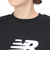 ニューバランス（new balance）スポーツフリース ロゴ クルー 起毛 スウェットシャツ WT43526BK