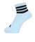 アディダス（adidas）靴下 アンクルソックス 水色 Sサイズ ODV76-KK8024 ソックス スポーツ ジム 大人用