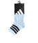 アディダス（adidas）靴下 アンクルソックス 水色 Sサイズ ODV76-KK8024 ソックス スポーツ ジム 大人用