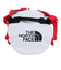 ザ・ノース・フェイス（THE NORTH FACE）ダッフルバック BCダッフルXSドラムバッグ ホワイト×レッド 26L NM82369 WR 1泊 2泊 …