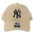 フォーティーセブン（47）キャップ エムブイピー ニューヨーク・ヤンキース カーキ 55-61cm B-MVP17WBV-KHA 14751289 スポーツキ…