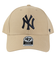 フォーティーセブン（47）キャップ エムブイピー ニューヨーク・ヤンキース カーキ 55-61cm B-MVP17WBV-KHA 14751289 スポーツキ…