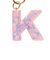 ミニ イニシャル キーホルダー K IS050 PK K
