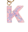 ミニ イニシャル キーホルダー K IS050 PK K