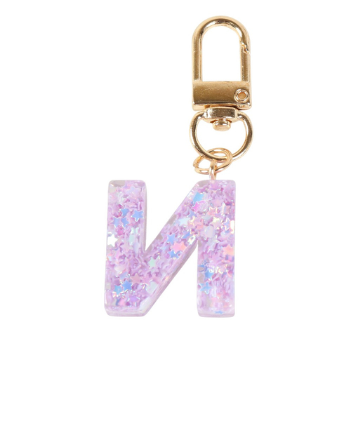 イニシャルキーホルダー ミニ イニシャル キーホルダー N IS050 PU N｜スーパースポーツ