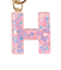 ミニ イニシャル キーホルダー H IS050 PK H