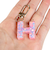 ミニ イニシャル キーホルダー H IS050 PK H