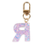 ミニ イニシャル キーホルダー R IS050 PU R