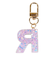 ミニ イニシャル キーホルダー R IS050 PU R
