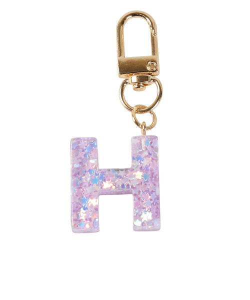 【 H 】 イニシャルキーホルダー ミニ イニシャル キーホルダー H IS050 PU H｜スーパースポーツ