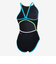 スピード（SPEEDO）競泳水着 レディース 水泳 エフシーターンズスーツ ターコイズ M-LLサイズ STW02550 TQ スイムウェア トレーニング水着