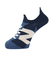 ニューバランス（new balance）靴下 スニーカー柄 シフテッドソックス 紺 M-LLサイズ(23-29cm) LAS35702NNY ソックス 大人用…
