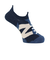 ニューバランス（new balance）靴下 スニーカー柄 シフテッドソックス 紺 M-LLサイズ(23-29cm) LAS35702NNY ソックス 大人用…
