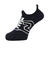 ニューバランス（new balance）靴下 スニーカー柄パイルソックス 黒 M-LLサイズ(23-29cm) LAS35701OTS ソックス 大人用 くる…