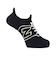 ニューバランス（new balance）靴下 スニーカー柄パイルソックス 黒 M-LLサイズ(23-29cm) LAS35701OTS ソックス 大人用 くる…