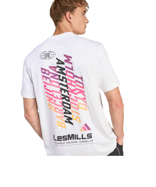 アディダス シャツ アディダス（adidas）Les Mills ツアーグラフィックTシャツ