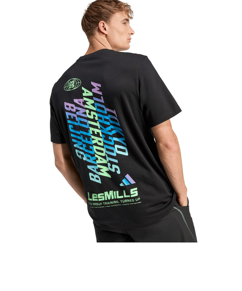 アディダス（adidas）Les Mills ツアーグラフィックTシャツ WI027