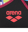 アリーナ（ARENA）フィットネス水着 レディース 水泳 フィットネスワンピーススパッツ AS5FWF13L BKRD