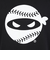 PITCHING NINJA（PITCHING NINJA ）野球ウェア ロゴTシャツ OT0125SS0011-BLK