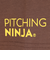 PITCHING NINJA（PITCHING NINJA ）野球ウェア ビッグ ロゴTシャツ OT0125SS0012-BRN