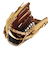 ローリングス（Rawlings）軟式用グラブ 外野手用 野球グローブ 一般 ハイパーテックCOSYNC 左投げ用 GR5FHTCY719-BR/CAM-RH