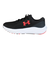 アンダーアーマー（UNDER ARMOUR）ランニングシューズ ジョギングシューズ チャージド サージ 4 ブラック 3027000 005 スニーカー
